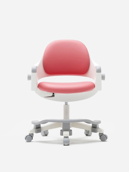Ringo Ergonomic Kids Chair, rosy pink, Footrest