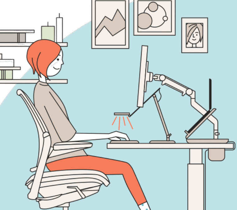 How to Create an Ergonomic Home Office that Boosts Productivity (And Prevents Pain)